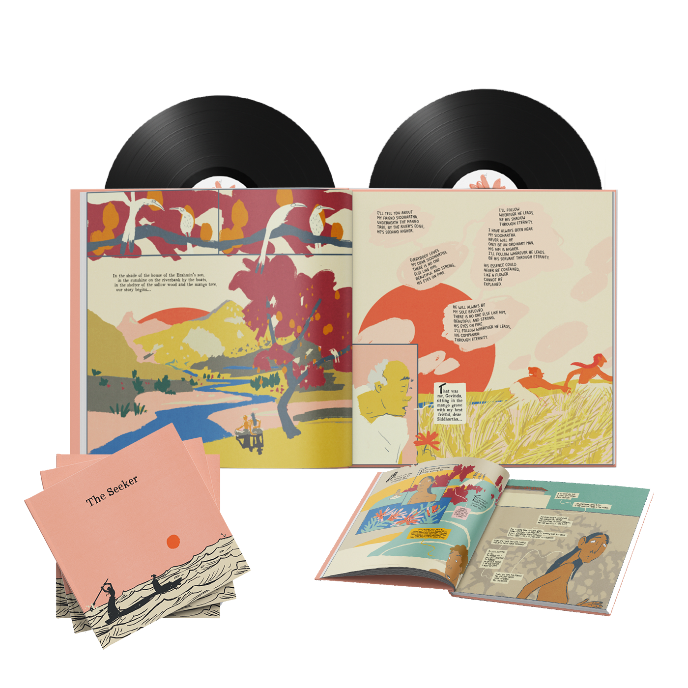 The Seeker With Integrated Double Vinyl LP - The Seeker